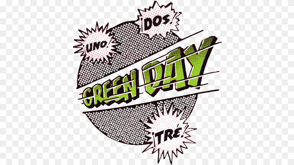 Green Day, Logo, Sticker, Advertisement Free Png Download