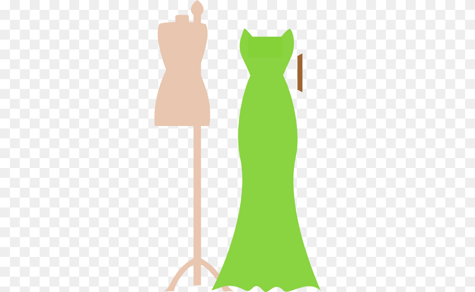 Green Day Clipart Green Dress, Clothing, Evening Dress, Formal Wear, Fashion Free Transparent Png