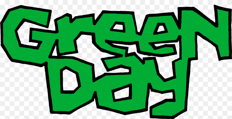 Green Day Logo The Most Famous Brands And Company Logos In Logo Rock Green Day, Recycling Symbol, Symbol, Person Png Image
