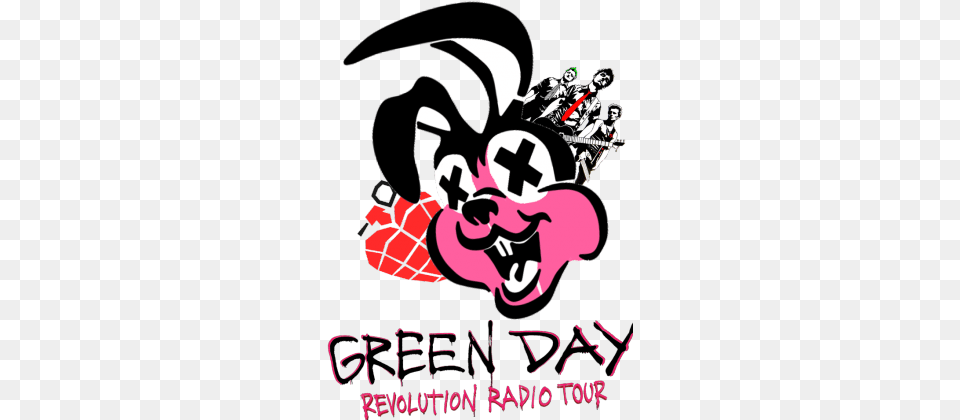 Green Day Revolution Radio New Green Day, Advertisement, Poster, Person, Logo Png Image