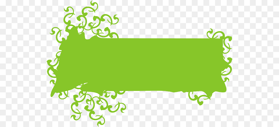 Green Design Banner Blank Decoration Ivy, Art, Floral Design, Graphics, Pattern Png Image