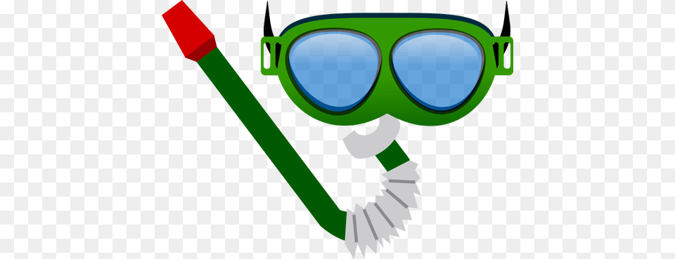 Green Diving Mask, Accessories, Brush, Device, Goggles Png