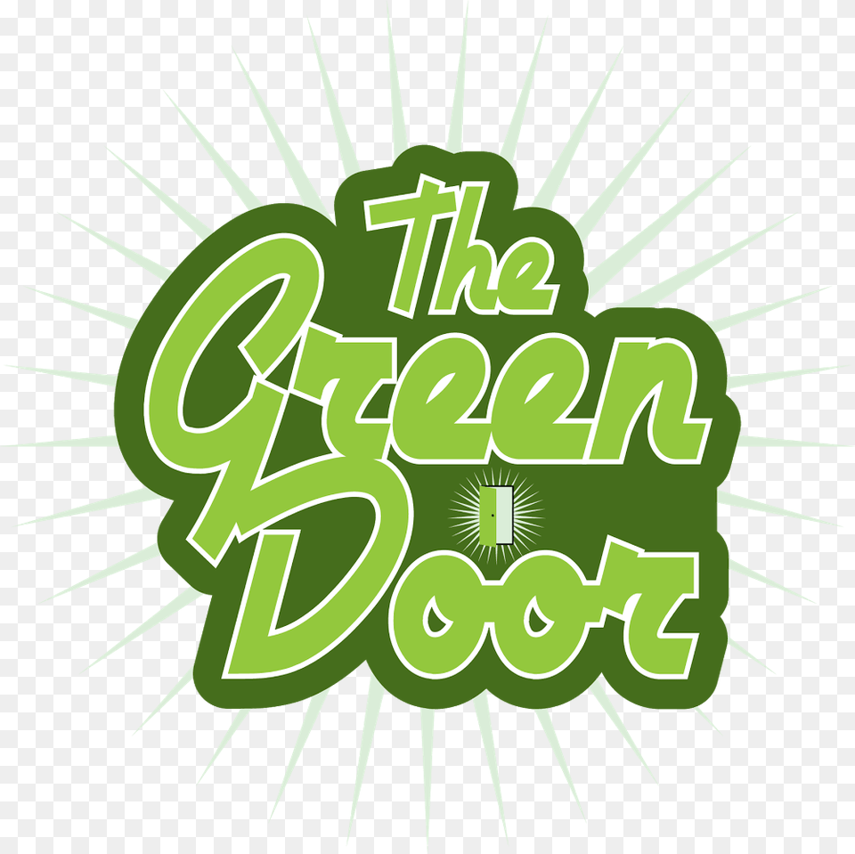 Green Door Logo, Symbol, Text, Dynamite, Weapon Free Png Download