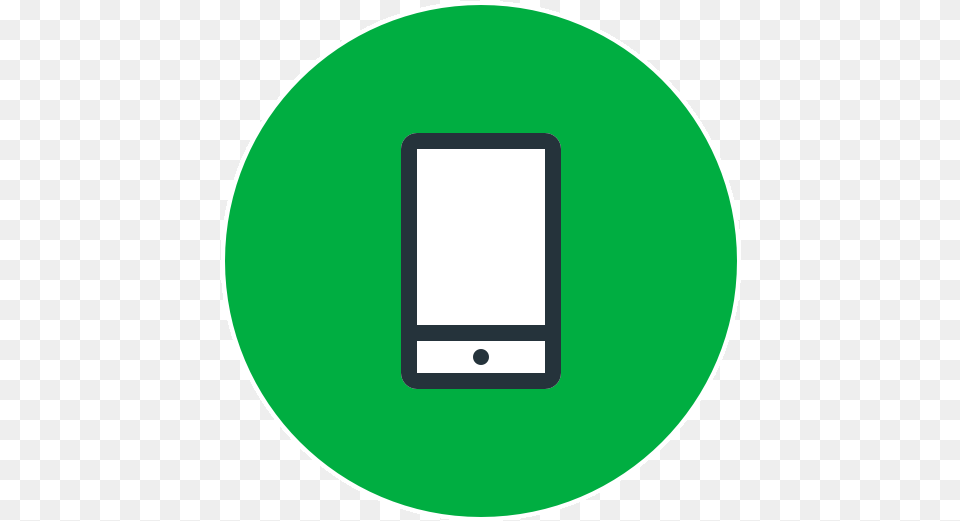 Green Dot Circle, Electronics, Mobile Phone, Phone, Disk Png Image
