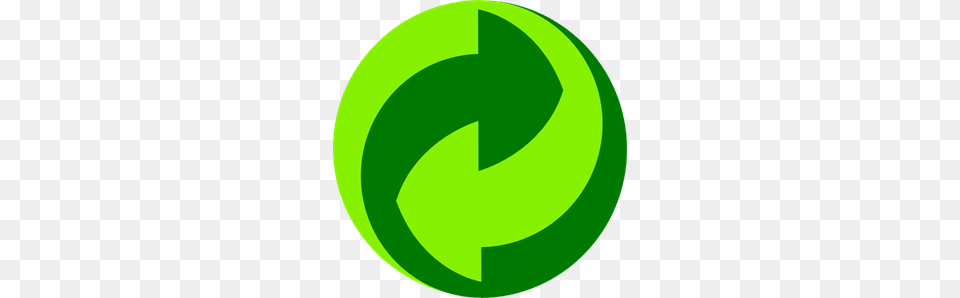 Green Dot Gruener Punkt Clip Arts For Web, Symbol, Disk, Recycling Symbol Free Png Download