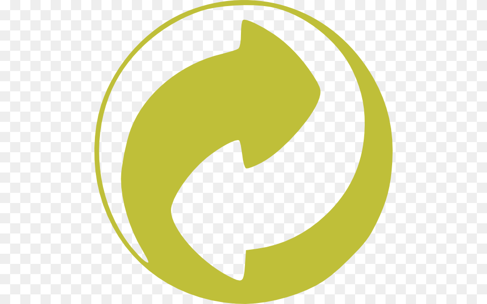 Green Dot Symbol, Recycling Symbol, Logo, Clothing, Hardhat Free Transparent Png