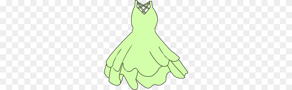 Green Dress Cliparts, Clothing, Fashion, Formal Wear, Gown Free Png Download