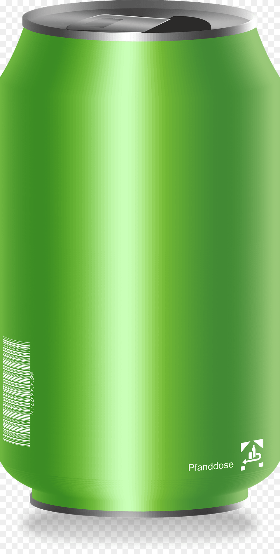 Green Drink Can Clipart, Tin Png Image