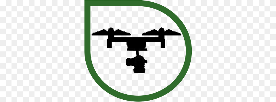 Green Drone Icon Unmanned Aerial Vehicle, Oval, Disk Free Png Download