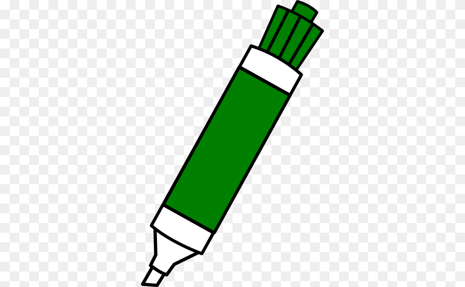 Green Dry Erase Marker Clip Art, Dynamite, Weapon Free Png