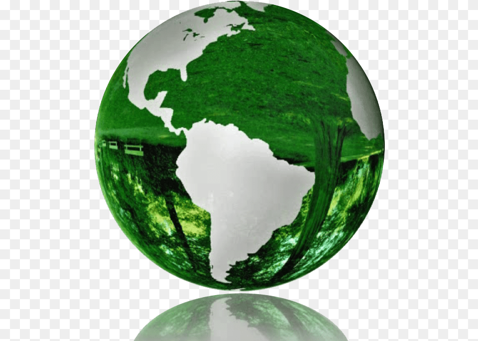Green Earth, Astronomy, Outer Space, Planet, Sphere Free Png Download