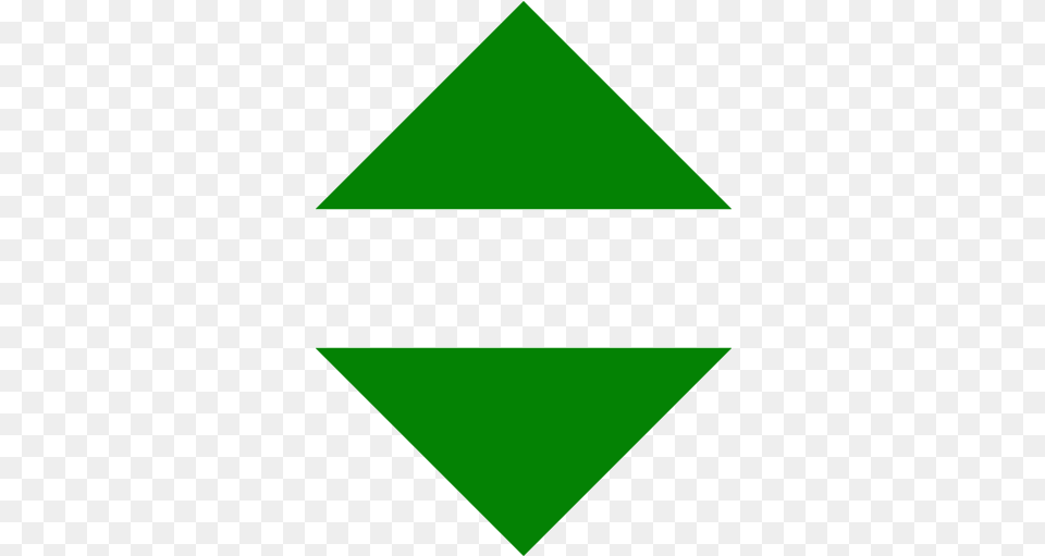 Green Elevator Icon Vertical, Triangle Png
