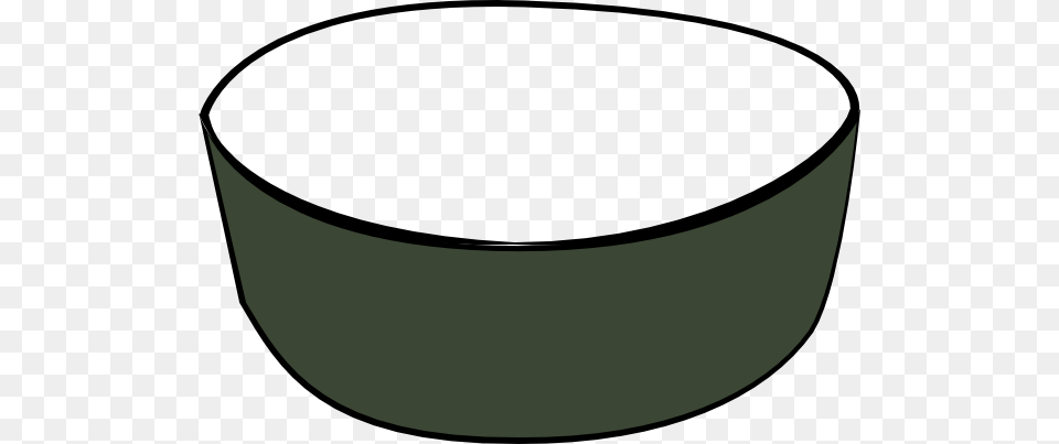 Green Empty Pet Dish Clip Art, Bowl Png Image