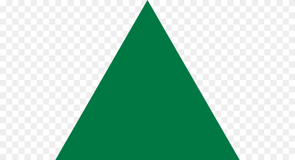 Green Equilateral Triangle Point Up Equilateral Triangle Svg Free Png