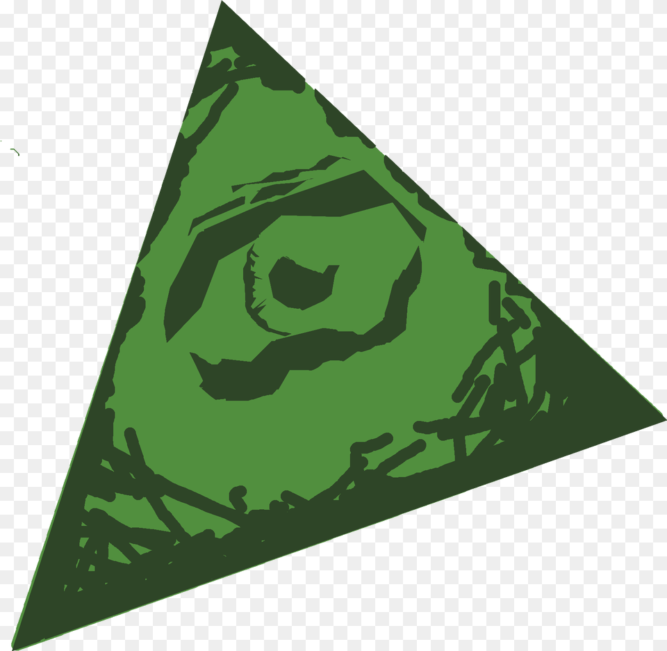 Green Eye Logo Triangle, Person Free Png