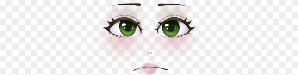 Green Eyes Basics By Zellai Roblox Cartoon Png Image