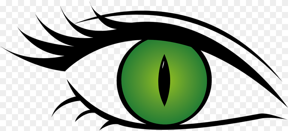 Green Eyes Clipart Cat Eye Transparent Background Eye Clipart, Astronomy, Outdoors, Night, Nature Free Png