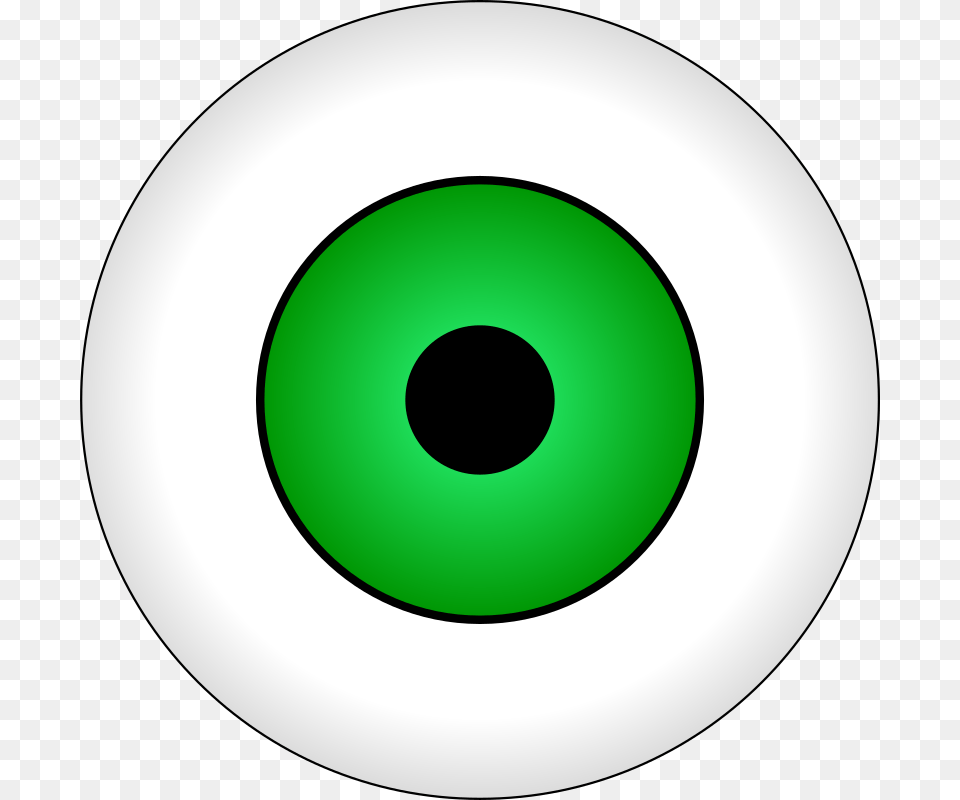 Green Eyes Clipart Vision, Disk Free Transparent Png