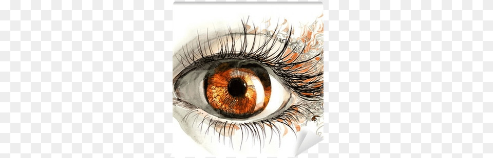 Green Eyes Painting, Art, Drawing, Person Free Png