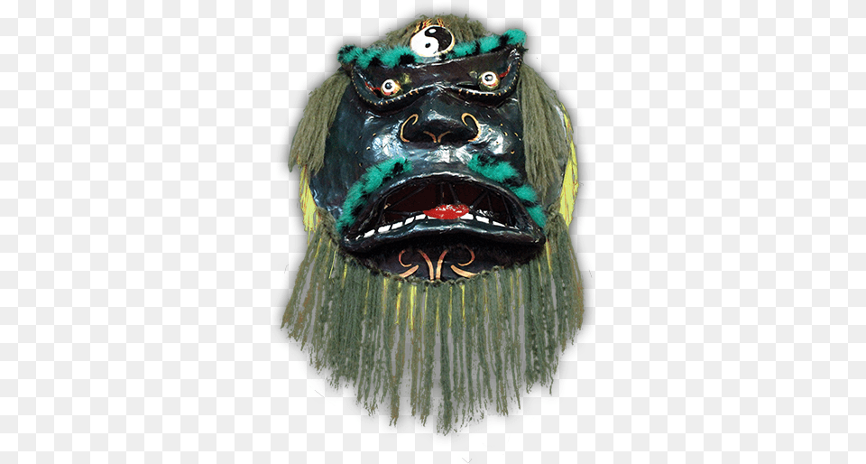 Green Face Lion Jade, Mask Png Image