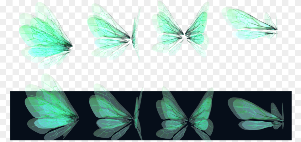 Green Fairy Wings, Animal, Butterfly, Insect, Invertebrate Free Png