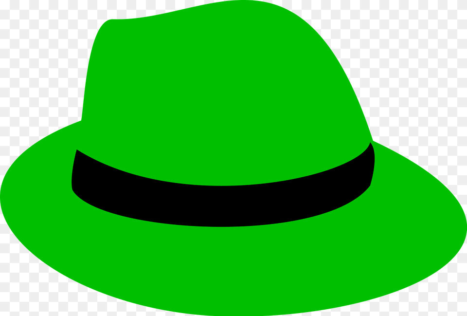 Green Fedora Clipart, Clothing, Hat, Sun Hat Png