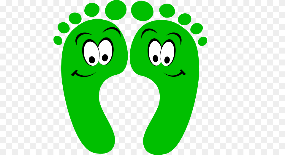 Green Feetprint Hang Ten Dudes Smileys Or Icons, Footprint, Animal, Bear, Mammal Png