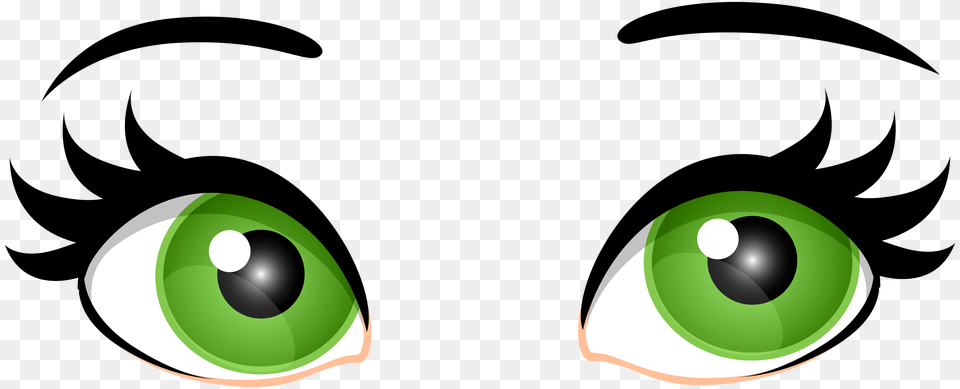 Green Female Eyes Clip Art, Sphere, Graphics Free Png Download