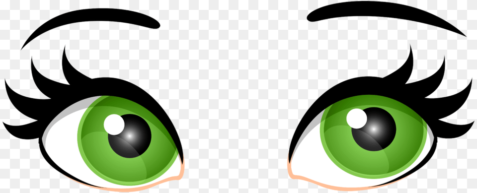 Green Female Eyes Clip Art Clipart Of Eye Free Transparent Png