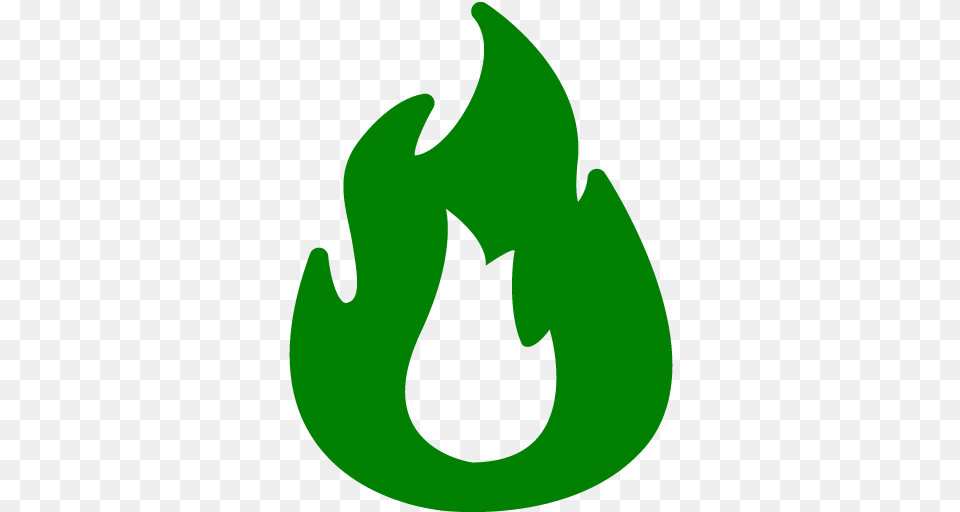 Green Fire 2 Icon Green Fire Icons Green Fire Icone, Recycling Symbol, Symbol, Animal, Fish Free Png