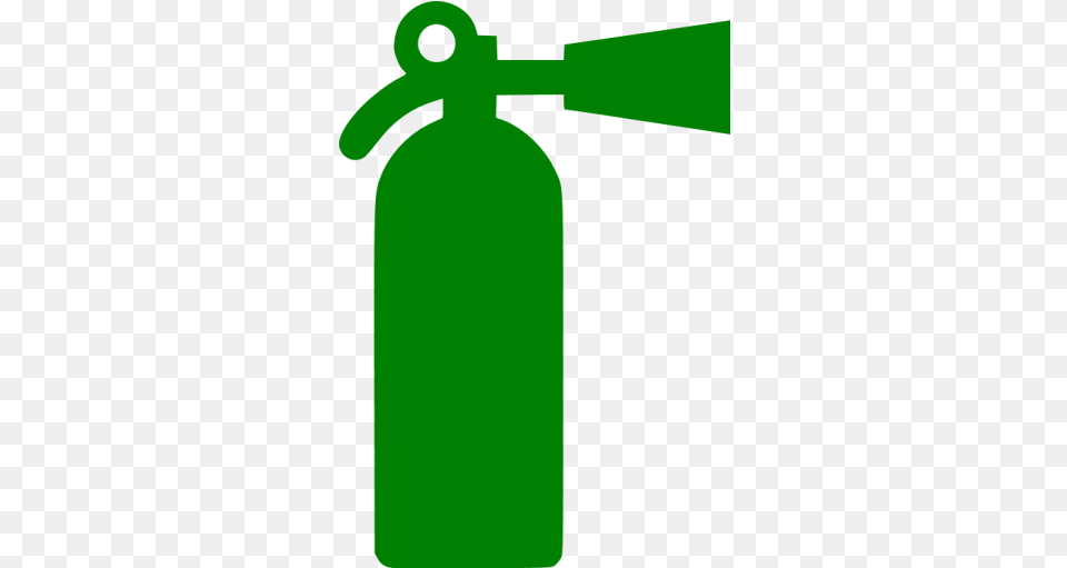 Green Fire Extinguisher Icon Fire Extinguisher Icon, Bottle, Water Bottle, Cylinder Free Transparent Png