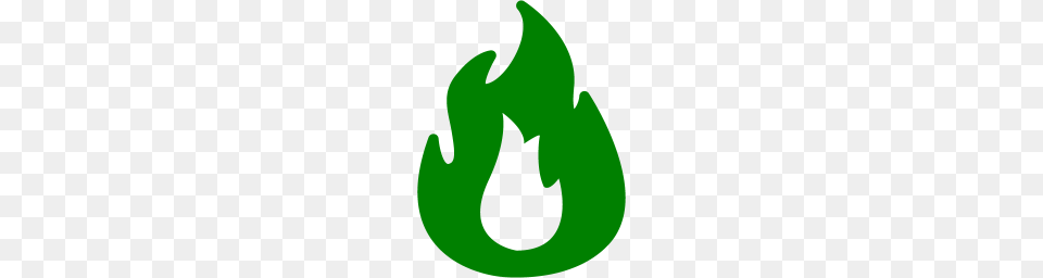Green Fire Icon Png Image