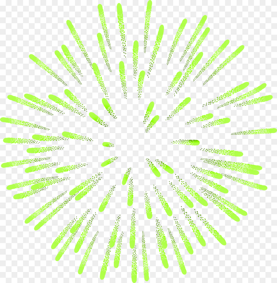 Green Fireworks Free Png Download