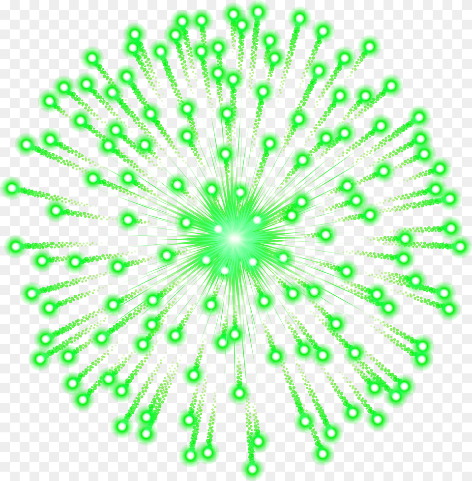 Green Fireworks Clipart Free Transparent Png