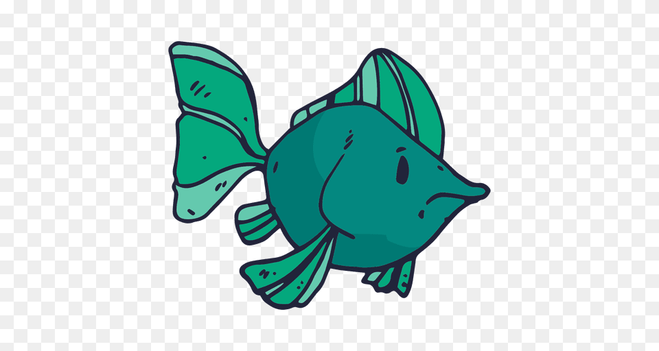 Green Fish Cartoon, Animal, Sea Life, Aquatic, Water Free Png