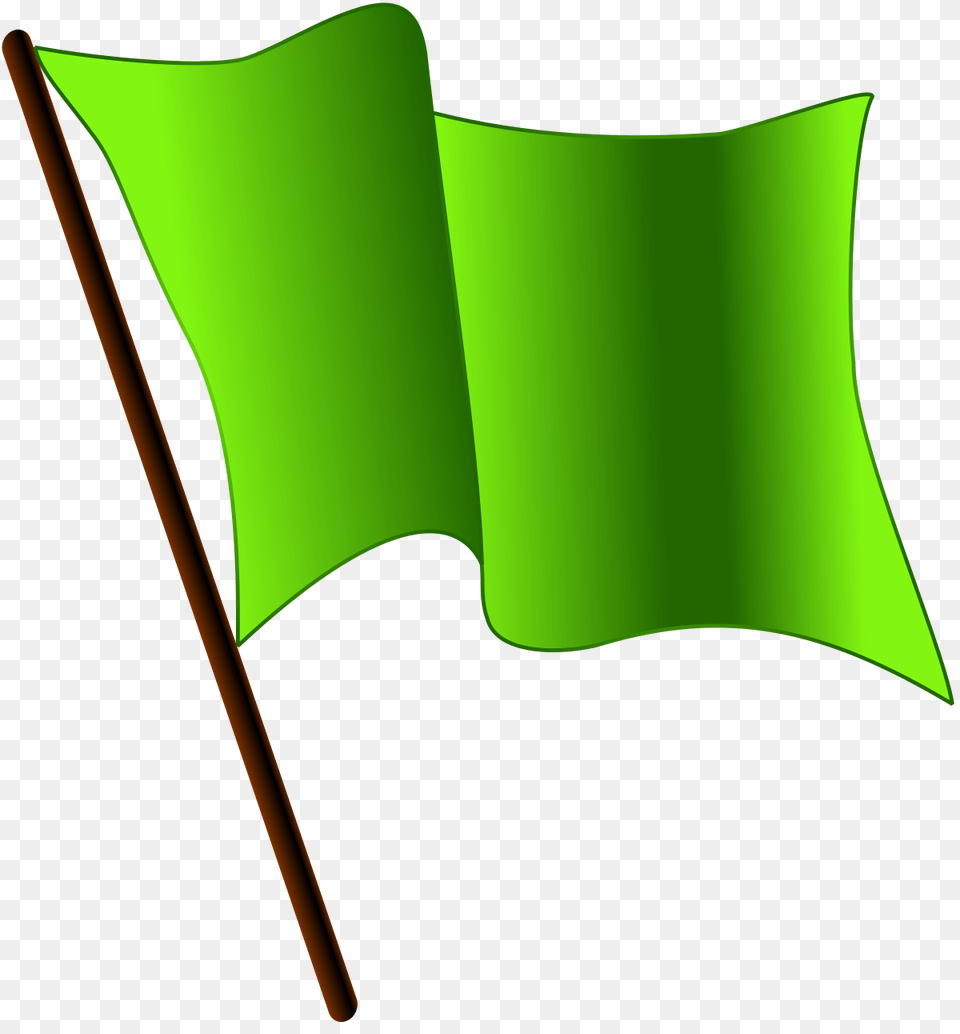 Green Flag, Smoke Pipe Free Png