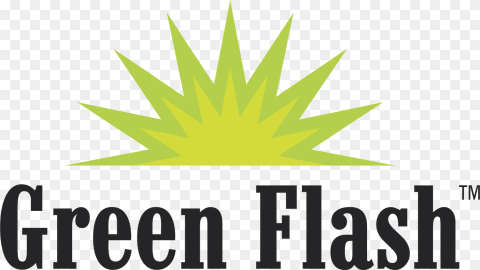 Green Flash Tapping Falling Rock Tap House No Crap Green Flash Brewing, Logo, Leaf, Plant, Symbol Png Image