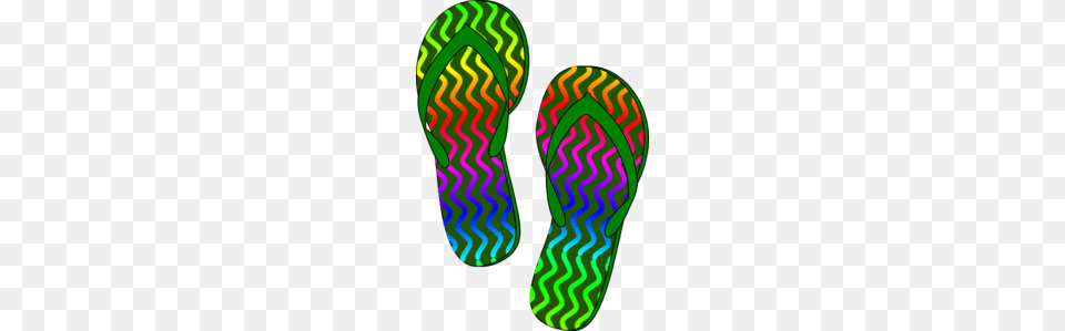 Green Flip Flops Clip Art, Clothing, Flip-flop, Footwear Free Png Download