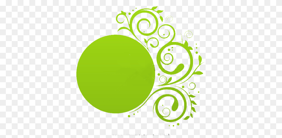 Green Floral Banner, Art, Floral Design, Graphics, Pattern Png Image