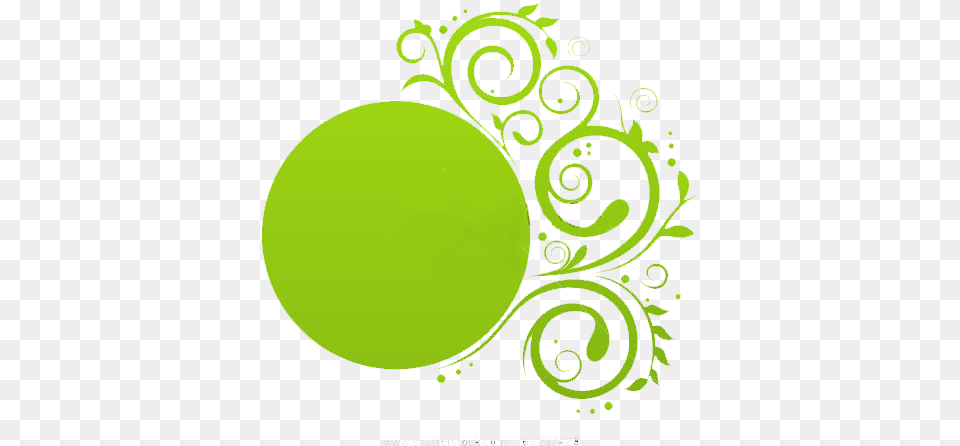 Green Floral Banner Logo Mts Miftahul Falah Jakenan, Art, Floral Design, Graphics, Pattern Png