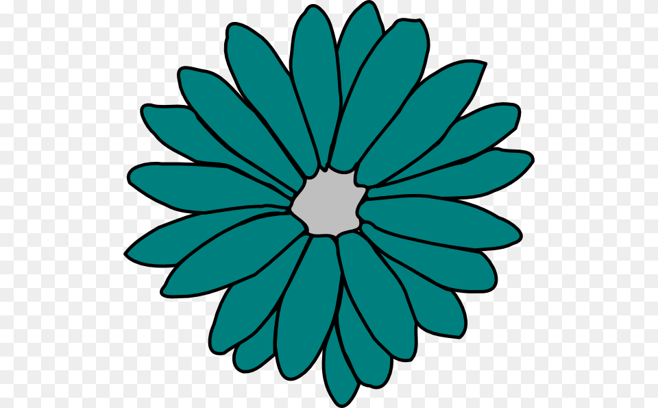 Green Flower Clip Art, Daisy, Plant, Dahlia Png Image