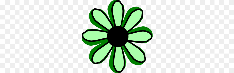 Green Flower Clip Art, Daisy, Plant, Anemone, Appliance Png Image