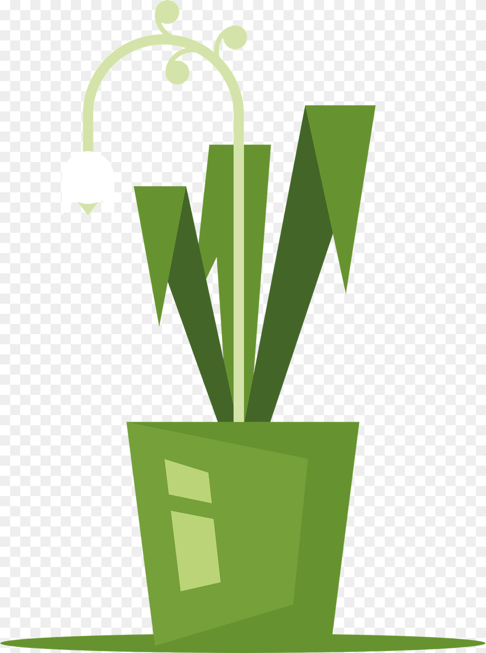 Green Flower In Pot Clipart, Plant, Potted Plant, Grass, Dynamite Png