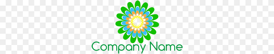 Green Flower Logo Design Logo, Art, Floral Design, Graphics, Pattern Free Transparent Png