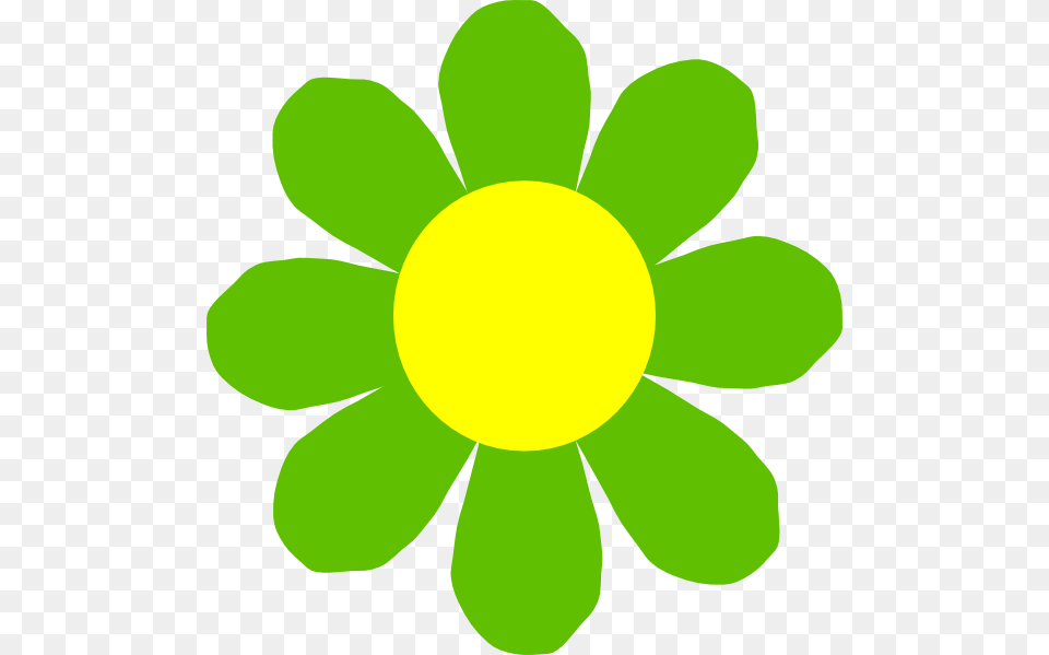 Green Flower Svg Clip Arts Green Flower Clip Art, Plant, Daisy, Leaf, Anemone Png Image