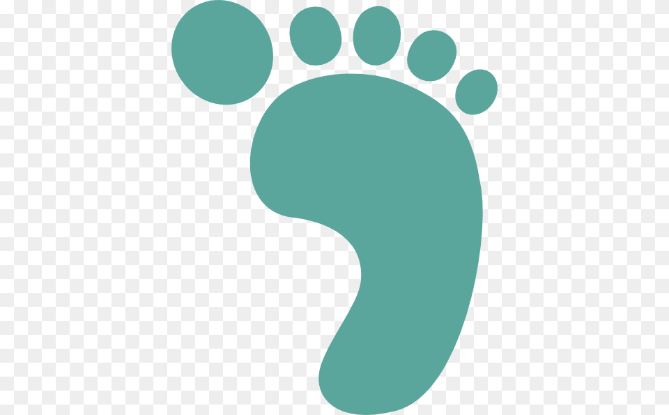 Green Foot Clip Arts For Web, Footprint Free Transparent Png