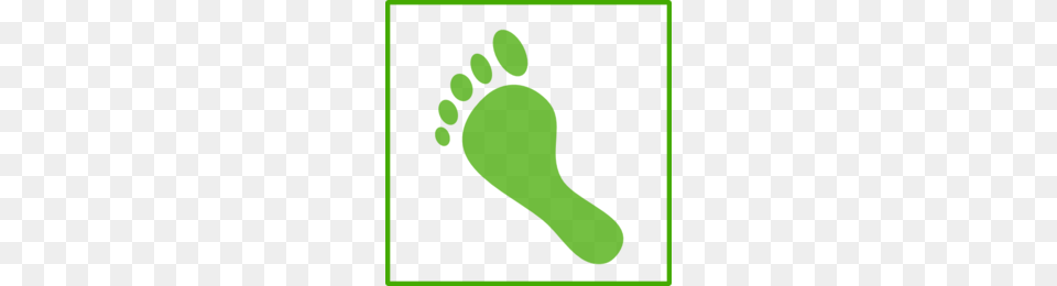 Green Footprint Icon Clipart Ecological Footprint Png Image