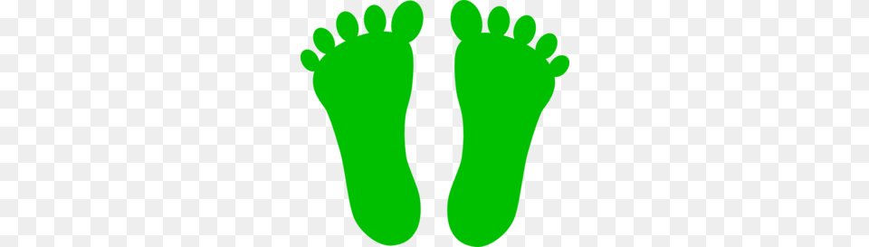 Green Footprints Clip Art, Footprint, Person Free Png Download