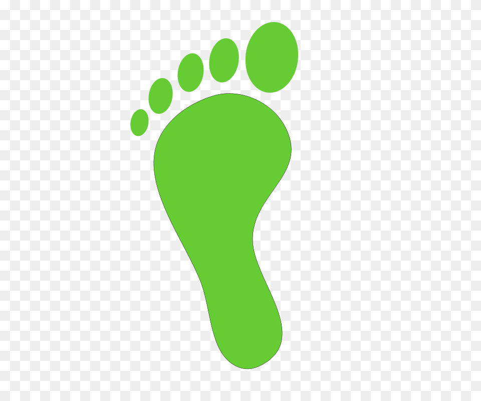 Green Footprints Download Vector, Footprint Free Png