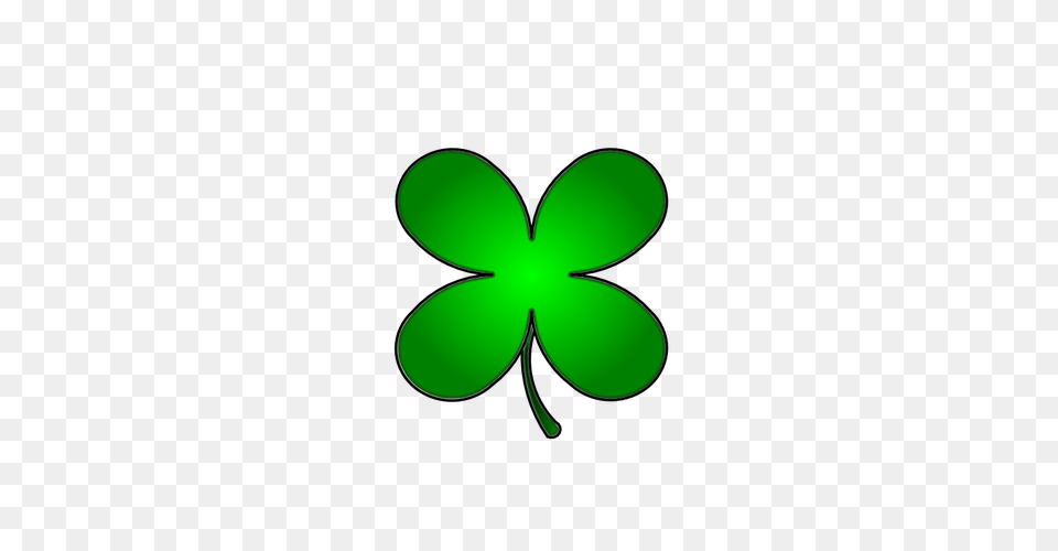 Green Four Leaf Clover Vector Image, Plant, Astronomy, Moon, Nature Free Transparent Png